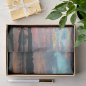 Sonnenuntergang an der Bucht Seidenpapier (Geschenk)