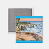 Sonnenuntergang an der Cove La Jolla Magnet (Vorderseite/Rückseite)