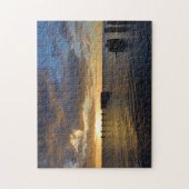 Sonnenuntergang an der Golfküste - 11x14 - 252 Stk Puzzle (Vertikal)