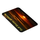 Sonnenuntergang an der Golfküste Magnet (Rechte Seite)