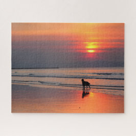 Sonnenuntergang an der Irischen See - 16x20 - 520 Puzzle