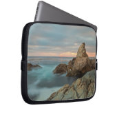 Sonnenuntergang an der Küste Laptopschutzhülle (Vorne Rechts)