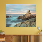 Sonnenuntergang an der Küste Leinwanddruck (Insitu (Wohnzimmer))