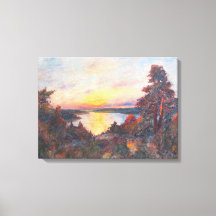 Sonnenuntergang an der Küste (von Kimon Loghi)