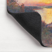 Sonnenuntergang an der Küste (von Kimon Loghi) Mousepad (Ecke)