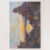 Sonnenuntergang an der Küste (von Kimon Loghi) Puzzle (Vertikal)