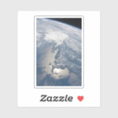 Sonnenuntergang an der Küste von Massachusetts. Aufkleber (Blatt)