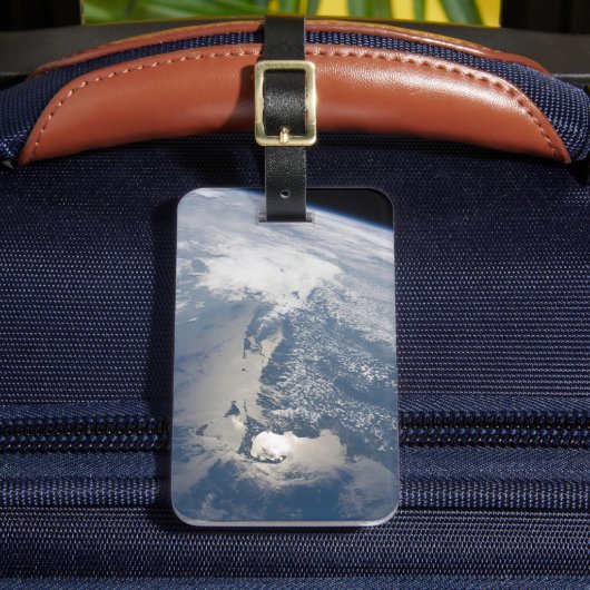 Sonnenuntergang an der Küste von Massachusetts. Gepäckanhänger (Vorderseite Insitu 2)