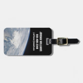 Sonnenuntergang an der Küste von Massachusetts. Gepäckanhänger (Vorderseite horizontal)