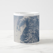 Sonnenuntergang an der Küste von Massachusetts. Jumbo-Tasse (Vorderseite)