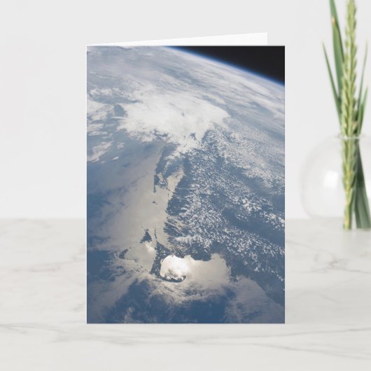 Sonnenuntergang an der Küste von Massachusetts. Karte (Vorderseite)