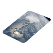 Sonnenuntergang an der Küste von Massachusetts. Magnet (Linke Seite)