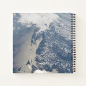 Sonnenuntergang an der Küste von Massachusetts. Notizblock (Rückseite)