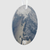 Sonnenuntergang an der Küste von Massachusetts. Ornament (Vorderseite)