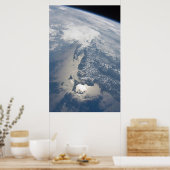 Sonnenuntergang an der Küste von Massachusetts. Poster (Küche)