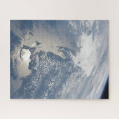 Sonnenuntergang an der Küste von Massachusetts. Puzzle (Horizontal)