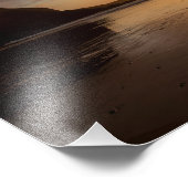 Sonnenuntergang an der Küste von Oregon Fotodruck (Ecke)