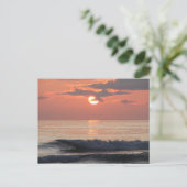 Sonnenuntergang an der Küste von Oregon Postkarte (Stehend Vorderseite)
