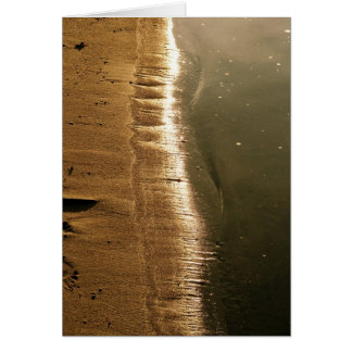 Sonnenuntergang an der Küstenlinie