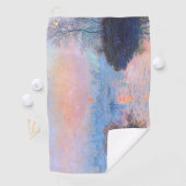 Sonnenuntergang an der Seine-Claude Monet Golfhandtuch (Insitu)