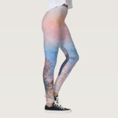 Sonnenuntergang an der Seine-Claude Monet Leggings (Rechts)