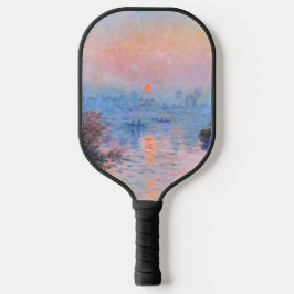 Sonnenuntergang an der Seine-Claude Monet Pickleball Schläger