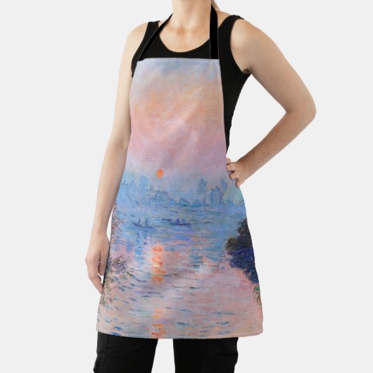 Sonnenuntergang an der Seine-Claude Monet Schürze (InSitu)