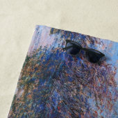 Sonnenuntergang an der Seine-Claude Monet Strandtuch (Beispiel)