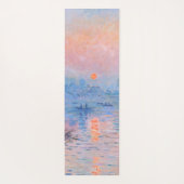 Sonnenuntergang an der Seine-Claude Monet Yogamatte (Rückseite)