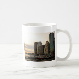 Sonnenuntergang an Pier 17, Südstraßen-Seehafen, Kaffeetasse