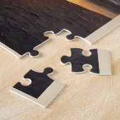 Sonnenuntergang an Santa Monica Pier Puzzle (Seite)