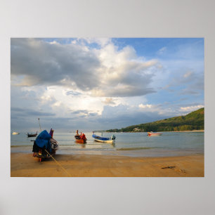 Sonnenuntergang. Andaman Sea, Thailand Poster