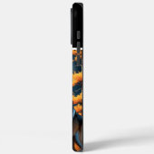 Sonnenuntergang Anstrich Himmel mit Wölfen Case-Mate iPhone Hülle (Rückseite / Links)