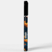 Sonnenuntergang Anstrich Himmel mit Wölfen Case-Mate iPhone Hülle (Rückseite / Rechts)