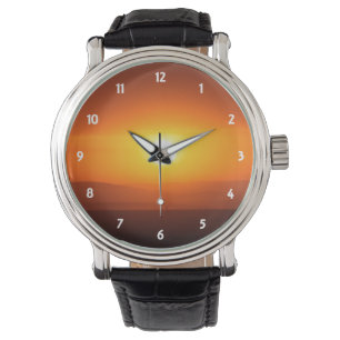 Sonnenuntergang Armbanduhr