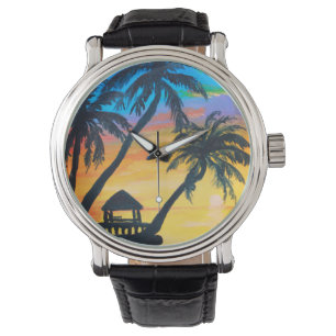 Sonnenuntergang Armbanduhr
