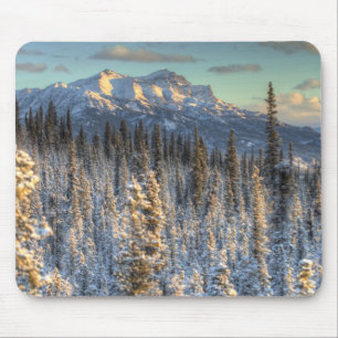 Sonnenuntergang auf Berg-Gefährten Mousepad