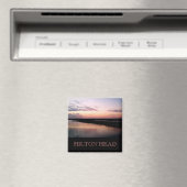 Sonnenuntergang auf Broad Creek Magnet (In Situ (Geschirrspüler))