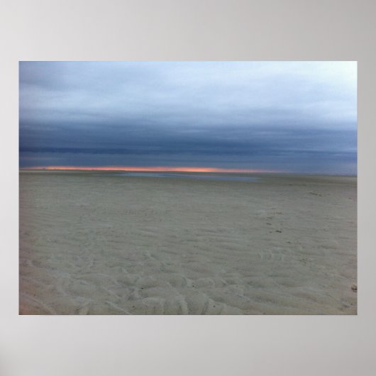 Sonnenuntergang auf Cape Cod Poster (Vorne)