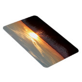 Sonnenuntergang auf Chincoteague Island. Magnet (Rechte Seite)