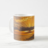 Sonnenuntergang auf Dauphin Island, Alabama Kaffeetasse (Vorderseite Links)