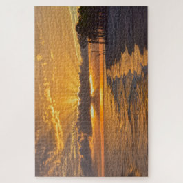 Sonnenuntergang auf Dauphin Island, Alabama Puzzle
