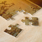 Sonnenuntergang auf dem Bergsee Arrowhead Puzzle (Seite)