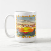 Sonnenuntergang auf dem Dach 2295 Kaffeetasse (Links)