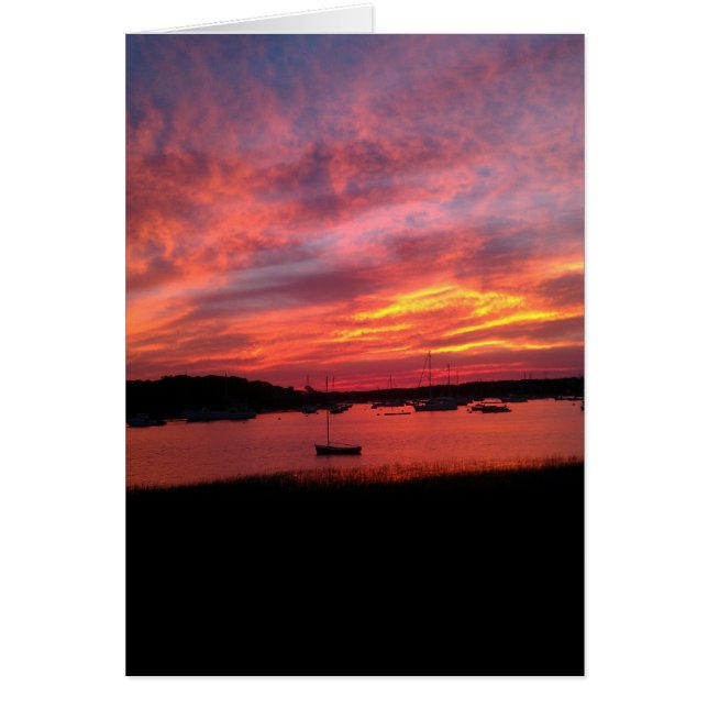 Sonnenuntergang auf dem Hafen (Vorne)