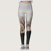 Sonnenuntergang auf dem Hügel - Leggings für Fraue (Vorderseite)