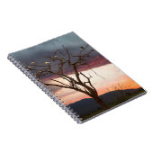 Sonnenuntergang auf dem Kandheri-Sumpf mit afrikan Notizblock (Rechte Seite)