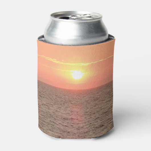 Sonnenuntergang auf dem Meer Custom kann kühler Dosenkühler (Kanne Vorderseite)
