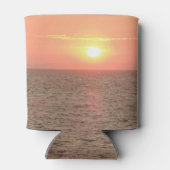 Sonnenuntergang auf dem Meer Custom kann kühler Dosenkühler (Rückseite)