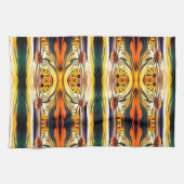 Sonnenuntergang auf dem Meer Geschirrtuch (Horizontal)